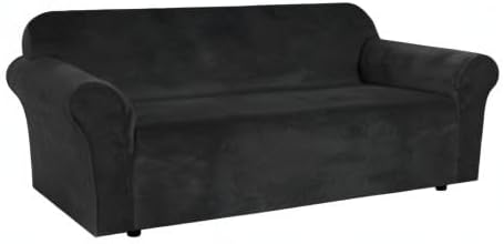 H.VERSAILTEX 1 Peice Stretch Velvet Sofa Covers - Image 8