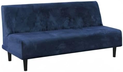H.VERSAILTEX Real Velvet Futon Cover Armless Sofa Covers Sofa Bed Covers - Image 8