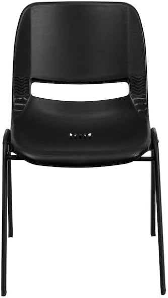 Flash Furniture HERCULES Series 440 lb. Capacity Kid's Black Ergonomic Shell - Image 9