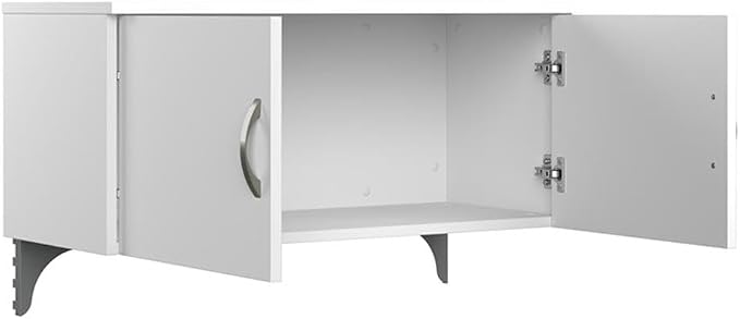Bush Business Furniture Office in an Hour 65W L Shaped Cubicle Desk - Image 9