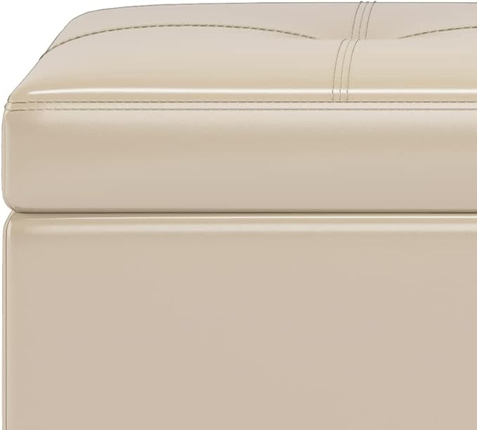 SIMPLIHOME Oregon Storage Ottoman Bench - Image 6