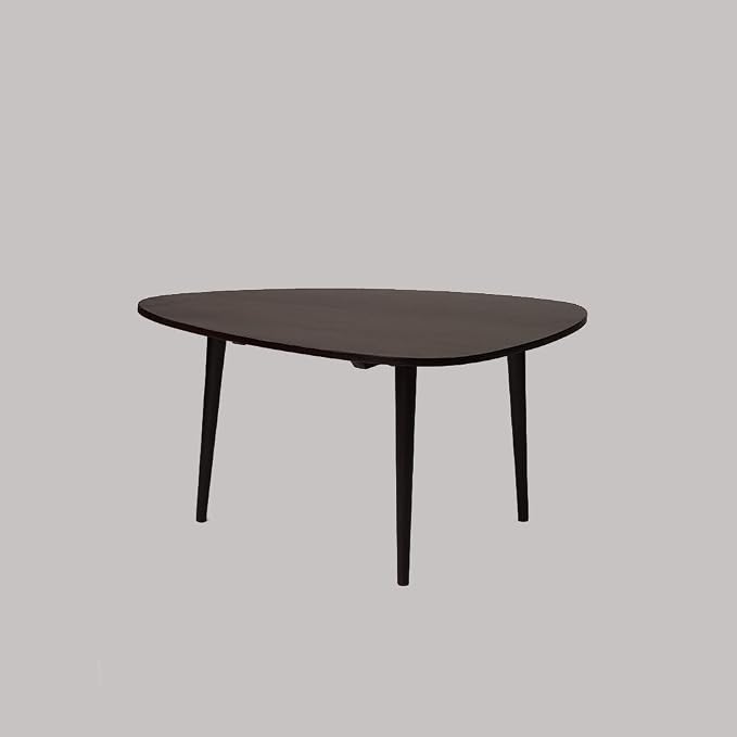Handmade Eco-Friendly Modern Wood Teak Drop Shaped Coffee Table 3' from BBH - Image 3