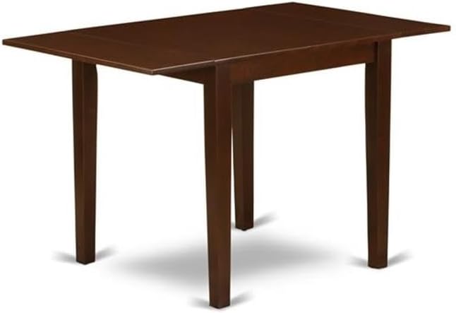East West Furniture NDNO3-MAH-C 3 Piece Dinette Set - Image 3