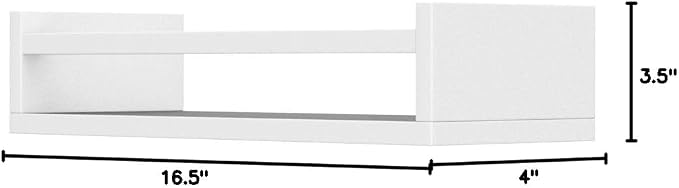 Onlysky Set of 4 Wall-Mounted Kid's Bookshelf - Image 2