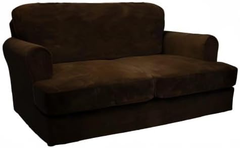 CUCRAF T Cushion Sofa Cover 3 Piece Loveseat Slipcovers, Soft Thick Velvet - Image 9