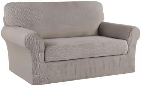 Turquoize Stretch Sofa Slipcover 2 Pieces Sofa Cover Couch Cover - Image 8