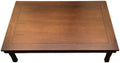 Rectangle 120x80cm Korean Dining Table Folding Leg Dining Room Furniture Asain by Unknown