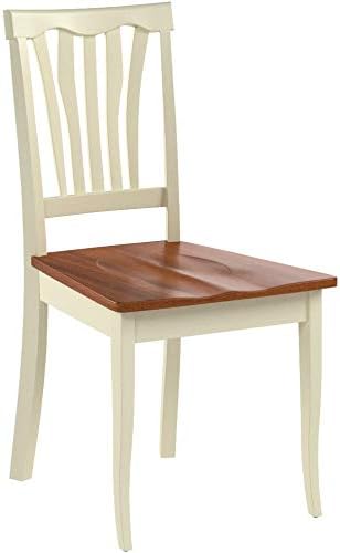 East West Furniture AVC-WHI-W Avon Kitchen Dining Chairs - Image 4