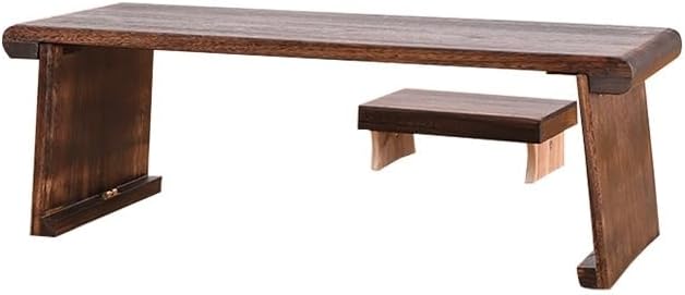 Coffee End Table Wooden Floor Table by Unknown