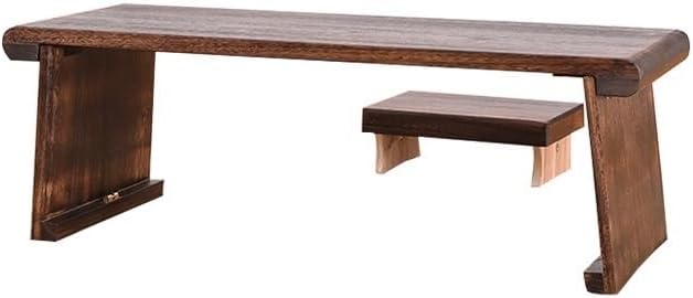 Bed Side Table Wooden Floor Table by Unknown