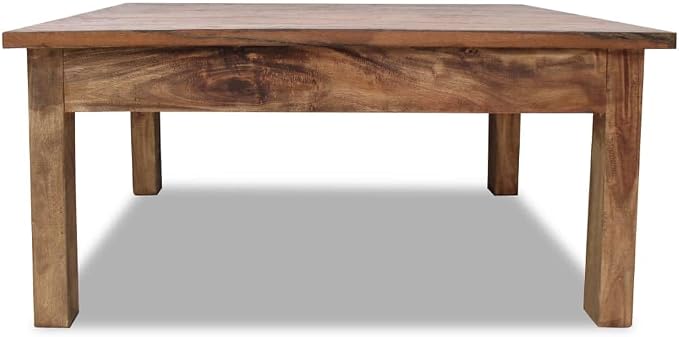 Coffee Table Solid Reclaimed Wood 38.6"x28.7"x17.7", End Tables, Living Table by WENYUFURN