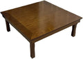DAMEDAI Square 80X80cm Korean Floor Table Folding Legs Luxury Antique Home by Unknown