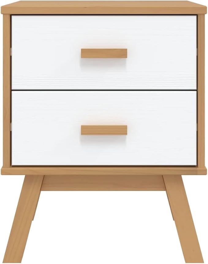 Scandinavian Style Bedside Cabinet - Image 7