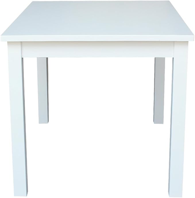 HomeStock Asian Aesthetics Table, Java Finish, Solid Hardwood, Ready to Assemble - Image 3