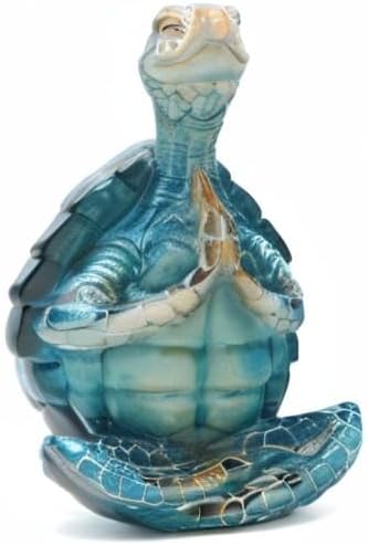VVGIFTS Sea Turtle Meditation Yoga Decor, Garden Figurine Sea Turtle Meditating - Image 6