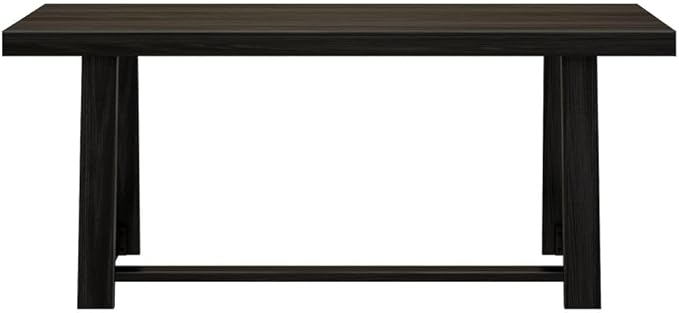 Plank+Beam 72 Inch Farmhouse Dining Table, Solid Wood Rustic Kitchen Table - Image 6