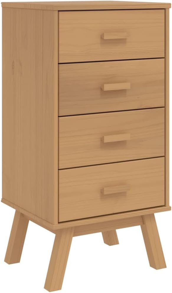 Scandinavian Style Bedside Cabinet - Image 2