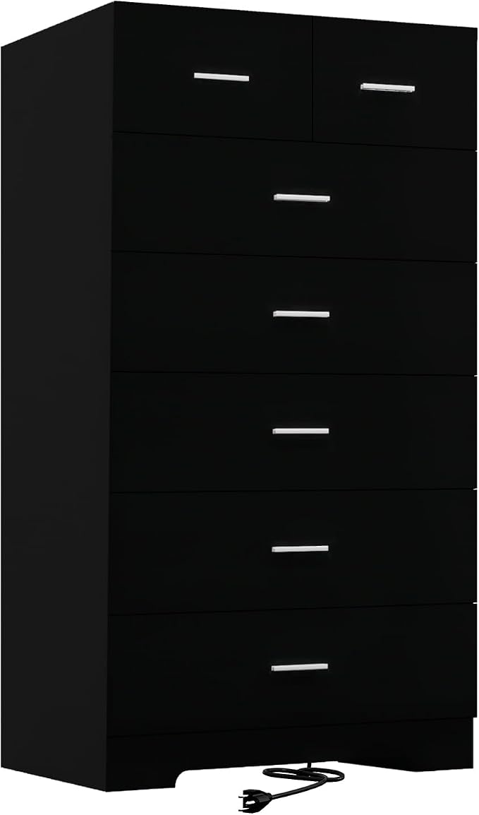 FJTJBSI 47.3" Tall Dresser for Bedroom Chests of Drawers by FJTJBSI