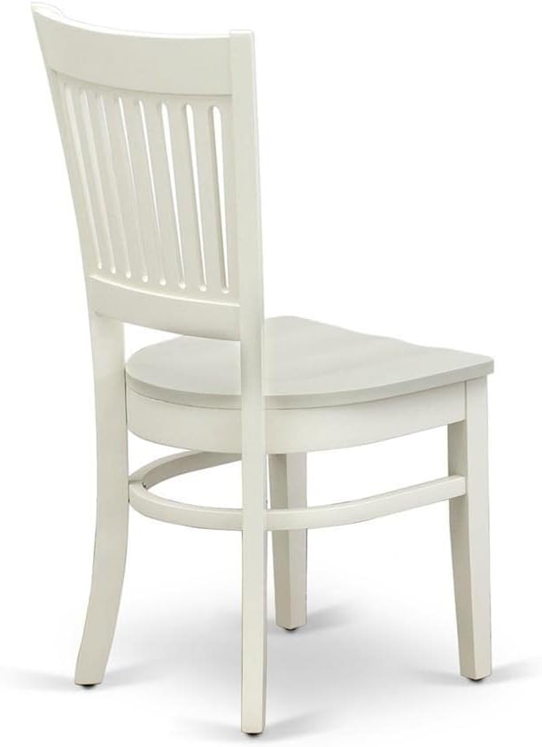 East West Furniture VAC-LWH-W Vancouver Dining Chairs - Image 6