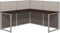 Bush Business Furniture Easy Office 60W L Shaped Cubicle Desk Workstation by BushBusinessFurniture