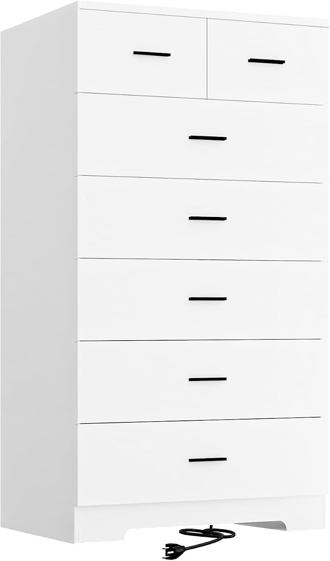 FJTJBSI 47.3" Tall Dresser for Bedroom Chests of Drawers by FJTJBSI