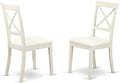 East West Furniture BOC-WHI-LC Boston Dinette Chairs by EastWestFurniture