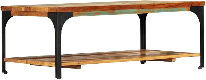 Solid Reclaimed Wood Coffee Table - Image 3