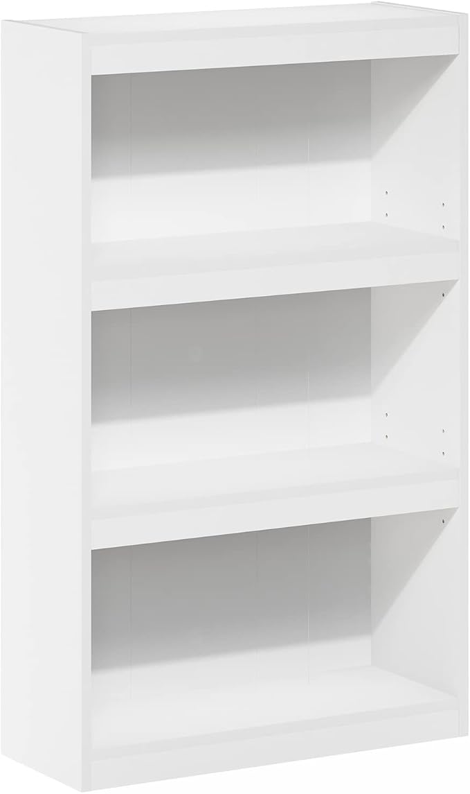 Furinno Jaya Enhanced Home Bookcase 3-Tier Adjustable Bookshelf - Image 5
