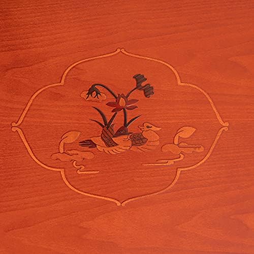 Multifunctional Korean Wooden Coffee Table, Square Folding Dining Table - Image 5
