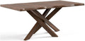 Furniture of America Nazaen II 71" Mid-Century Modern Solid Wood Live Edge by FurnitureofAmerica