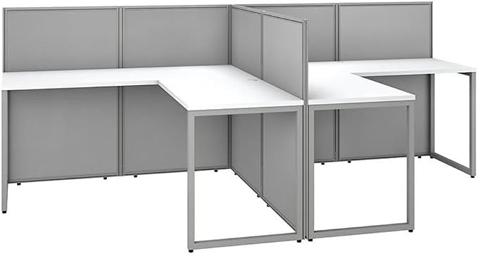 Bush Business Furniture Double Cubicle Desk by BushBusinessFurniture