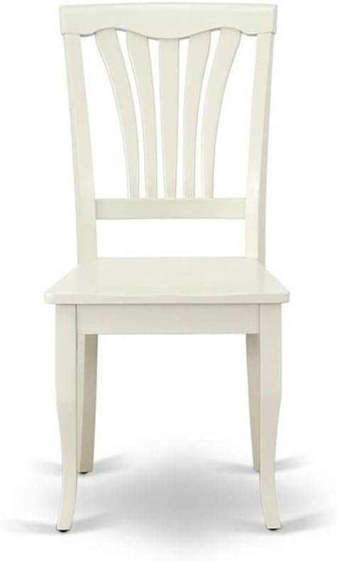 East West Furniture AVC-LWH-W Avon Dining Chairs - Image 5