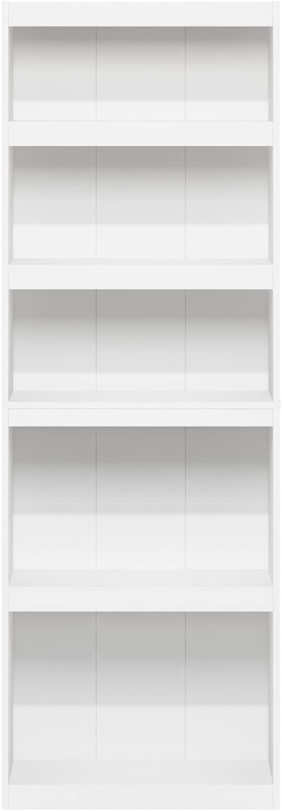 Furinno JAYA Book Shelf, 5-Tier Bookshelf, Enhanced Home Bookcase - Image 6
