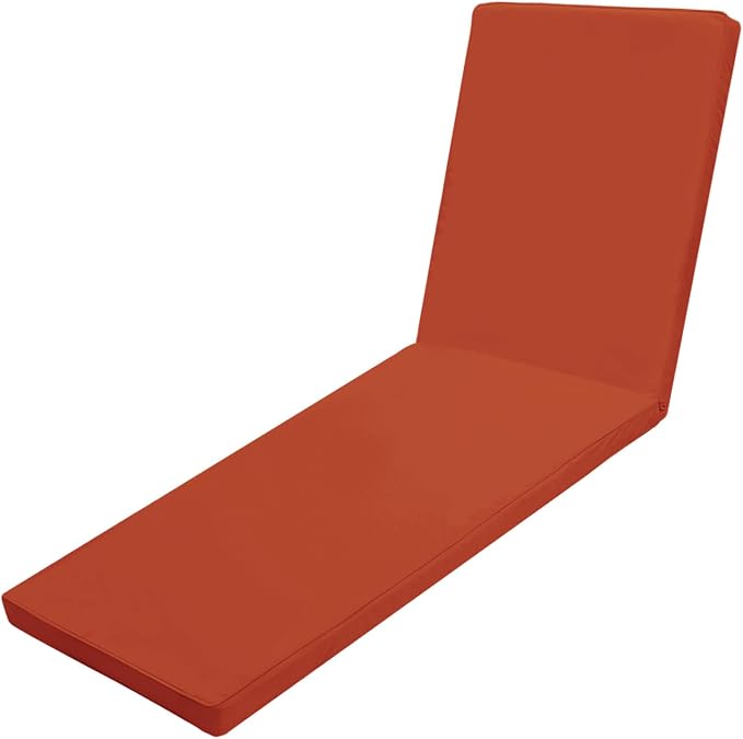 Outdoor Chaise Lounge Cushions for Patio, Waterproof Replacement Seat Cushions by Iheqard