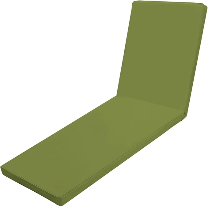 Outdoor Chaise Lounge Cushions for Patio, Waterproof Replacement Seat Cushions by Iheqard