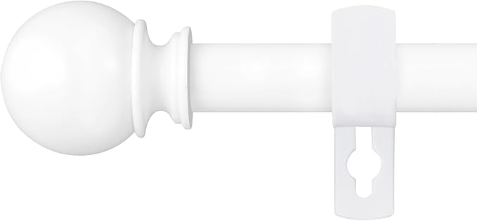 Curtain Rods for Windows 66 to 120” by Poskena