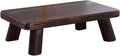 CHICKEN Couch End Table Little Traditional Tea Table Long Paulownia Wood Asia by Unknown