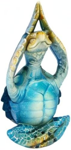 VVGIFTS Sea Turtle Meditation Yoga Decor, Garden Figurine Sea Turtle Meditating - Image 7