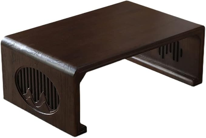 Vintage End Table, Japanese Style Tatami Coffee Tables Mortise and Tenon by Unknown
