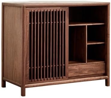 Nightstand Sofa Table Chinese Tea Cabinet Wooden Sofa Side Table Zen Simple by Unknown