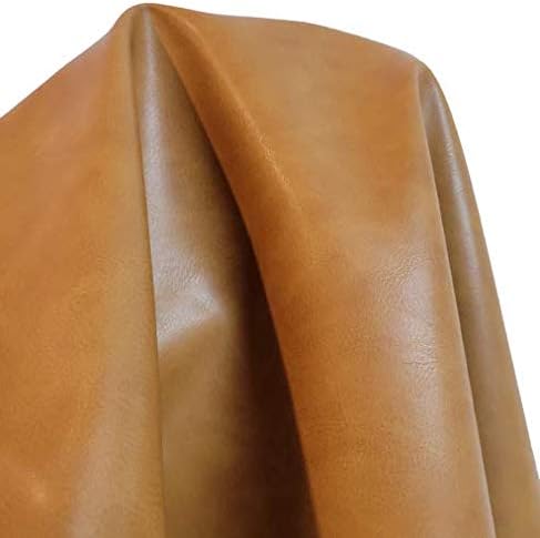 NAT Leathers | Caramel Light Tan Nude Beige Soft Faux Vegan Leather PU {Peta by NATLeathers