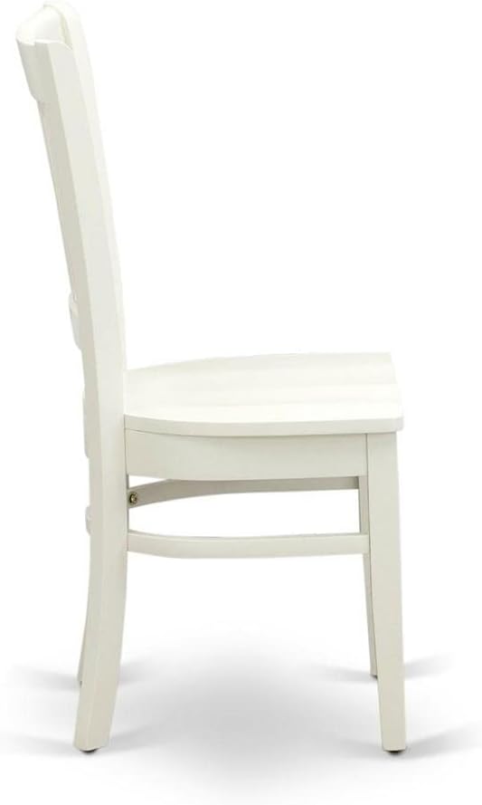 East West Furniture VAC-LWH-W Vancouver Dining Chairs - Image 5