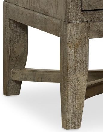 Hooker Furniture Melange 4-Door Diamante Console in Weathered Gray - Image 5