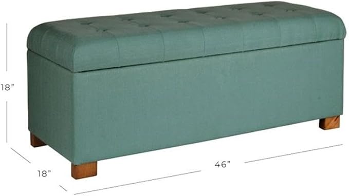 HomePop Large Storage Ottoman Bench - Image 3