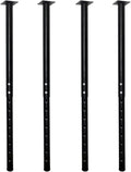 QLLY Adjustable Metal Table Leg, 24-40 inch, Home Office DIY Desk Leg, by QLLY