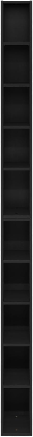 Furinno Fulda Book Shelf, 10-Tier Bookshelf, Space Saving Storage Shelf Bookcase - Image 6