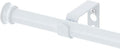 Small Curtain Rods for Windows 30" to 60" 5/8 Inch Standard Decorative White by Alskarhem