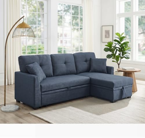 Convertible Sofa Bed, L Shape Sleeper Sofa - Image 7