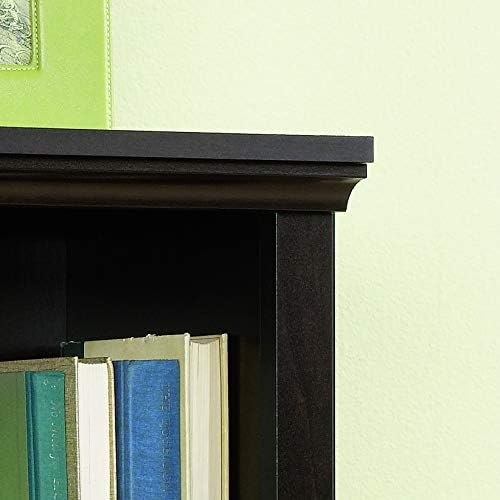 Sauder Miscellaneous Storage 3-Shelf Bookcase/ Book shelf, Jamocha Wood finish - Image 4