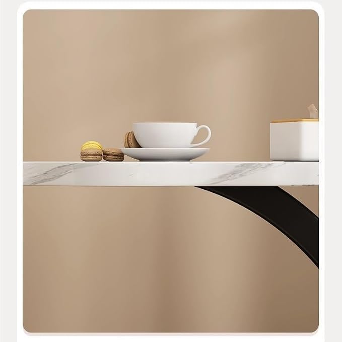Rustic Side Table Nordic-Inspired Modern Bedside Table - Image 4